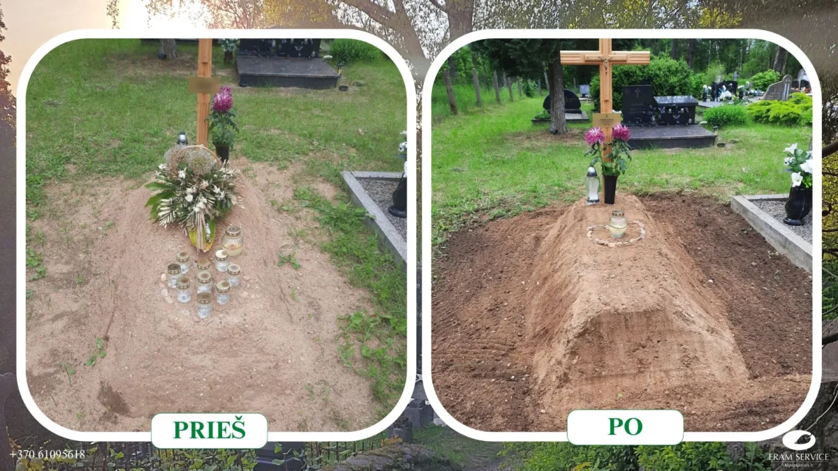 Po Laidotuviu Nauja Kapavietė Zoleje